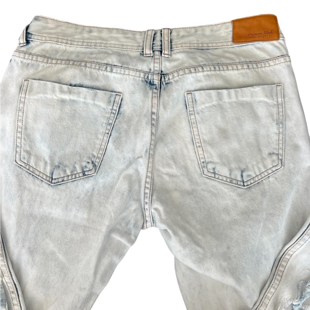 COPY - ZARA | Jeans Distressed Acid Wash 8 - Picture 4 of 6